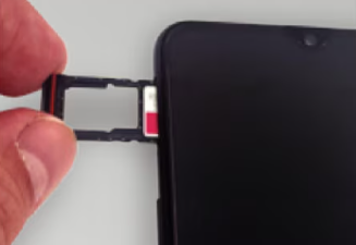 SIMカードをセット